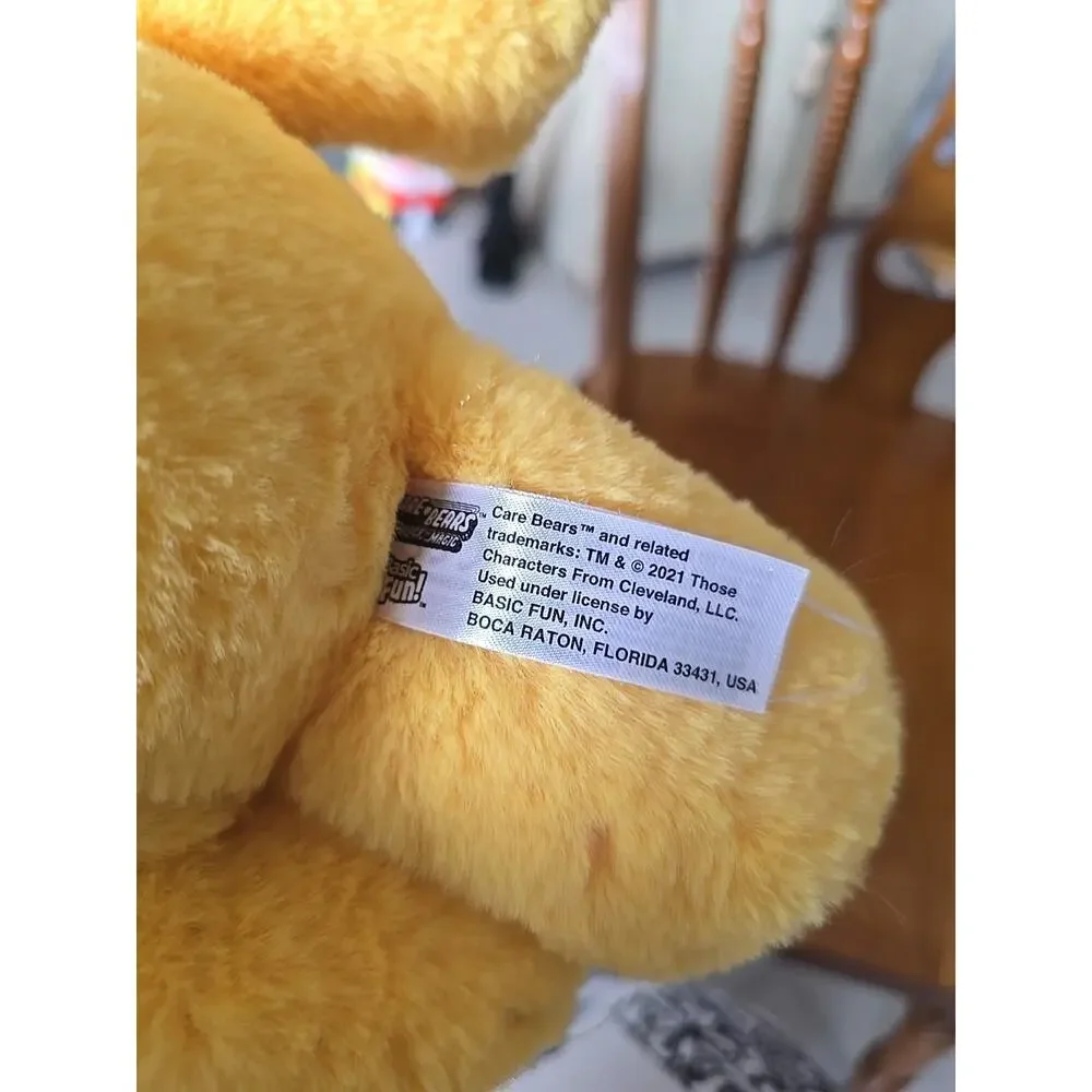 Care Bears Basic Fun Birthday Bear Interactive Bear Plush‎ Stuffed Animal Toy